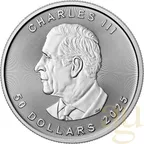 1 Unze Platinmünze Maple Leaf 2025