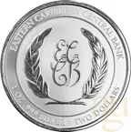 1 Unze Silbermünze EC8 St. Lucia - Coat of Arms 2023