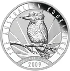 1 Unze Silbermünze Australien Kookaburra 2009
