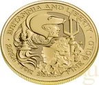 1 Unze Goldmünze Britannia and Liberty 2024