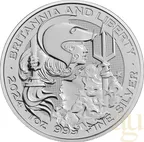 1 Unze Silbermünze Britannia and Liberty 2024