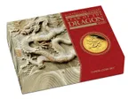 1/10 Unze Goldmünze Australien Lunar II Drache 2012 - polierte Platte