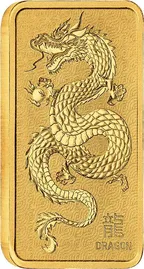 31,1 Gramm Goldbarren Perth Mint - Lunar Drache