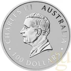 1 Unze Platinmünze Australien Känguru 2024