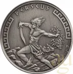 1 Unze Silbermünze Niue Heroes of Greek Mythology - Perseus 2024 - Antik Finish