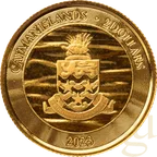 1/10 Unze Goldmünze Cayman Islands Marlin Speerfisch 2023