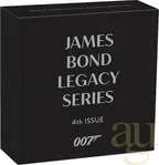 1 Unze Silbermünze Tuvalu James Bond 007 - Pierce Brosnan 2024 - proof coloriert
