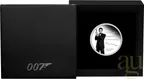 1 Unze Silbermünze Tuvalu James Bond 007 - Pierce Brosnan 2024 - proof coloriert