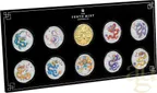 Australien Lunar III Drache 2024 - 1/2 Unze 10 Coin Set