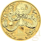 Australien Lunar III Drache 2024 - 1/2 Unze 10 Coin Set