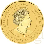 Australien Lunar III Drache 2024 - 1/2 Unze 10 Coin Set