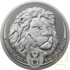 1 Kilogramm Silbermünze Südafrika Big Five Löwe 2022 proof