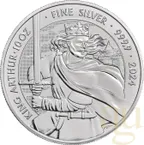 10 Unzen Silbermünze Myths and Legends - King Arthur 2024