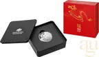 1 Unze Silbermünze Australien RAM Lunar Drache 2024 Domed - Proof