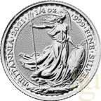 1/4 Unze Silbermünze Britannia