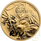 1 Unze Goldmünze Tuvalu Street Fighter Ryu 2022