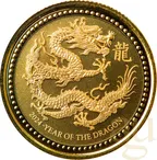 1/10 Unze Goldmünze Samoa Drache 2024