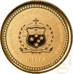 1/10 Unze Goldmünze Samoa Drache 2024