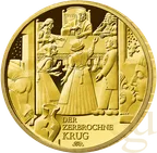 1/2 Unze Goldmünze - 100 Euro Meisterwerke der deutschen Literatur - Der zerbrochne Krug 2024 (A)