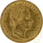 1 Dukat Goldmünze Österreich 1861