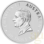 1 Kilogramm Silbermünze Australien Kookaburra 2024