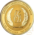 1 Unze Goldmünze EC8 Montserrat - Oriole Bird 2023