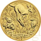 1 Unze Goldmünze Australien 125 Jahre Perth Mint 2024