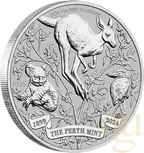 1 Unze Platinmünze Australien 125 Jahre Perth Mint 2024