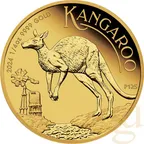 1/4 Unze Goldmünze Australien Känguru 2024 - proof