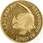 1 Unze Goldmünze Tokelau Langflossen Wimpelfisch 2024