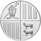 1/2 Unze Silbermünze Andorra Eagle