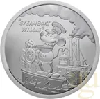 1 Unze Silbermünze Fiji Mickey Mouse - Steamboat Willie 2024