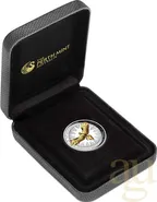 1 Unze Silbermünze Australien Wedge Tailed Eagle 10th Anniversary 2024 High Relief - teilvergoldet