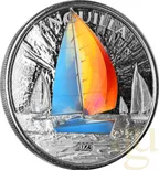 1 Unze Silbermünze EC8 Anguilla - Regatta 2023 - coloriert