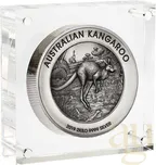 2 Kilogramm Silbermünze Australien Känguru 2019 - Antik Finish - High Relief