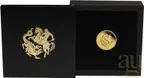 The Perth Mint 125 Jahre Australian Sovereign 2024 Goldmünze - polierte Platte