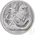 1 Kilogramm Silbermünze St. George and the Dragon 2024