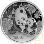30 Gramm Platinmünze China Panda 2024 proof
