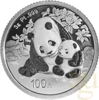 3 Gramm Platinmünze China Panda 2024 proof