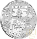 1 Unze Silbermünze Tuvalu - 25 Jahre SpongeBob Schwammkopf 2024