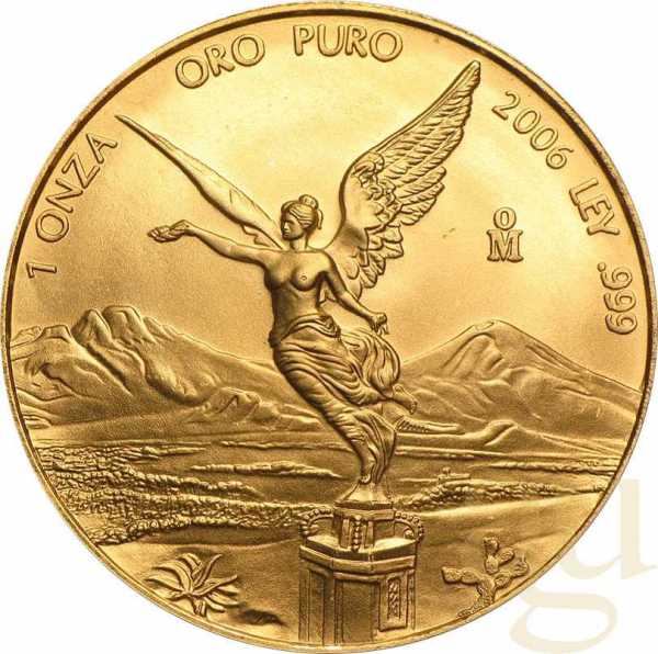 1 Unze Goldmünze Mexiko Libertad 2006