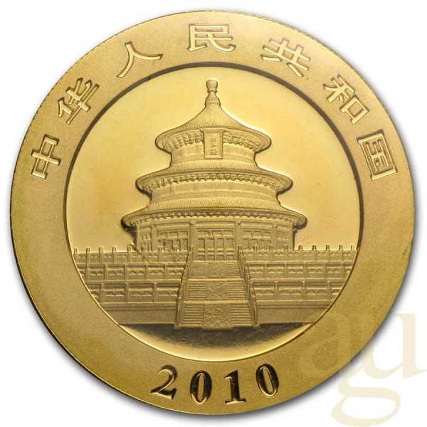 1/20 Unze Goldmünze China Panda 2010