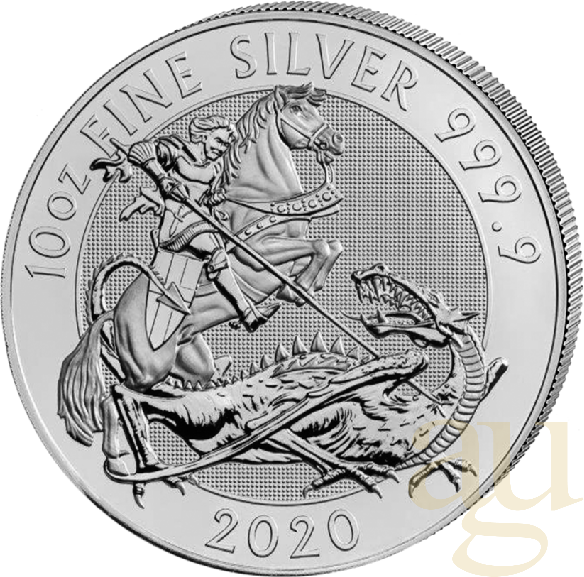 10 Unzen Silbermünze Großbritannien Valiant 2020