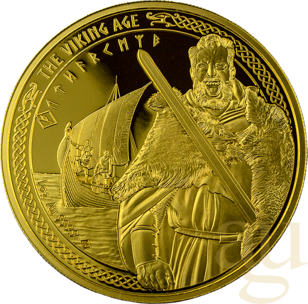 1 Unze Goldmünze The Viking Age - Wohlstand 2022