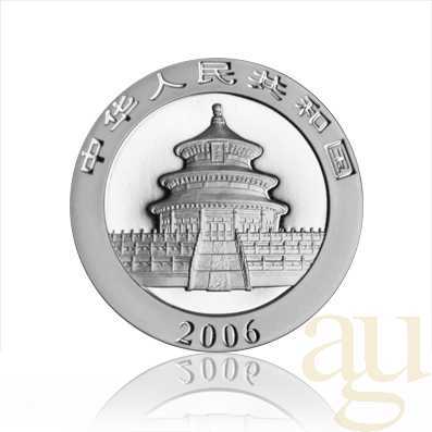 1 Unze Silbermünze China Panda 2006