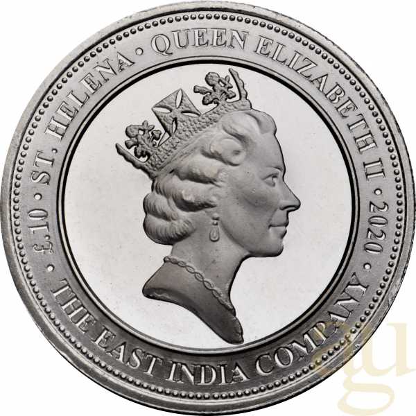 1/10 Unze Silbermünze St. Helena 2020