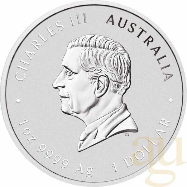 1 Unze Silbermünze Australien Quokka 2024