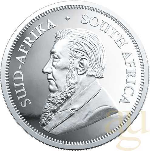 1 Unze Silbermünze Krügerrand 2017 - polierte Platte