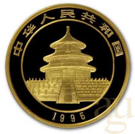 1/20 Unze Goldmünze China Panda 1995