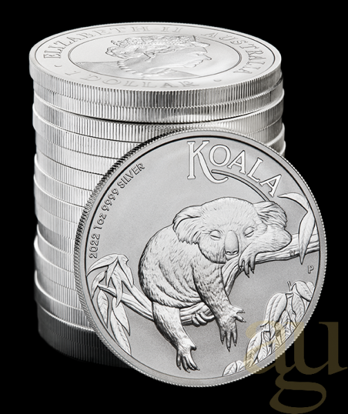 1 Unze Silbermünze Australien Koala 2022